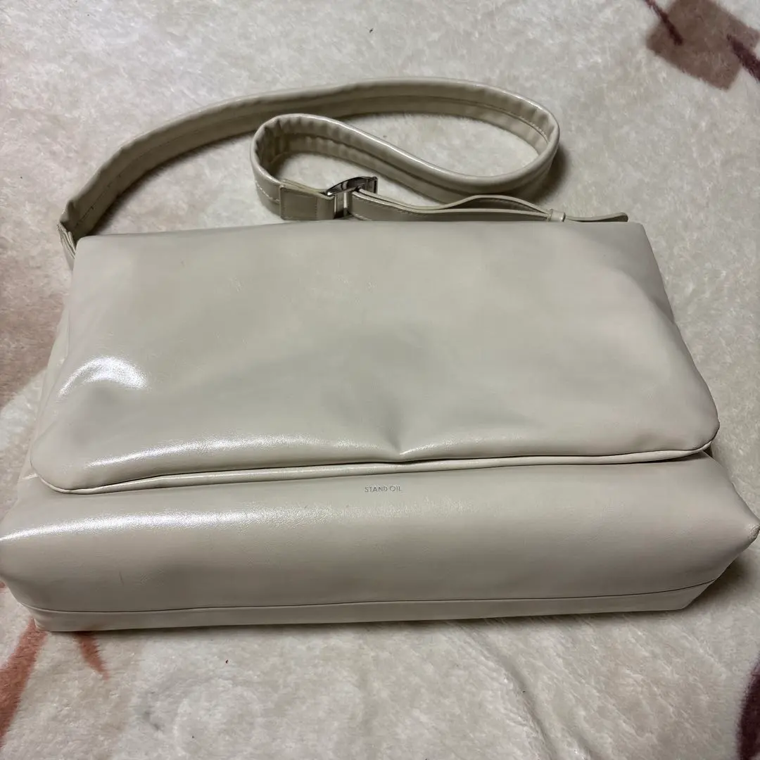 Thumbnail of STANDOIL Fluffy large Beige Shoulder Bag