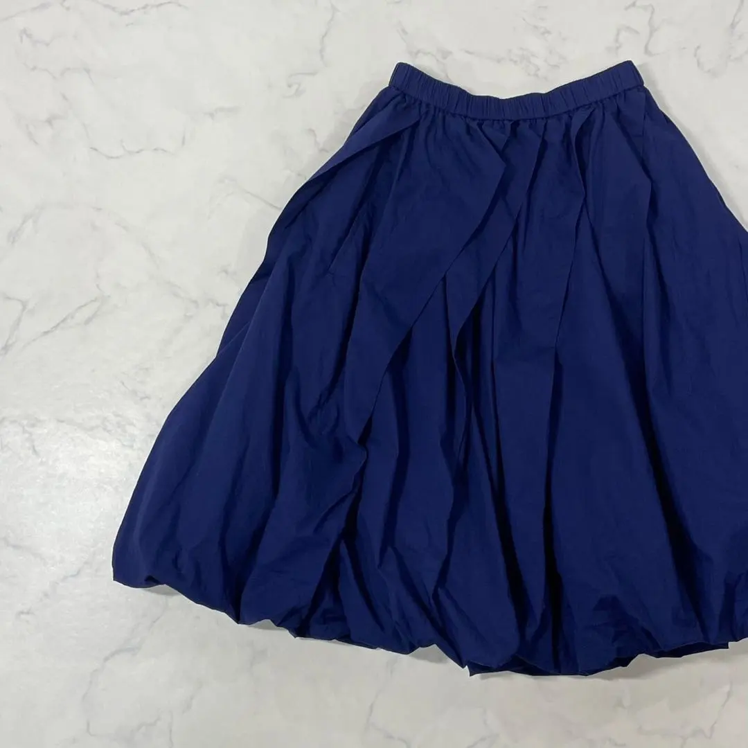 Thumbnail of UNIQLO × MARNI Color Block One-Tone Knee-Length Skirt with Lining, Size M