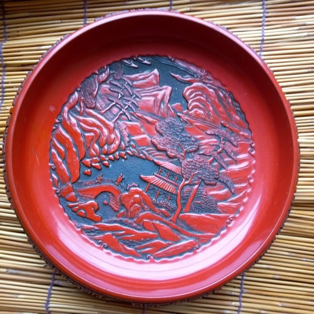 Thumbnail of Kashibachi (confectionery bowl) Sendai Tsuishu (lacquerware), long-term home storage