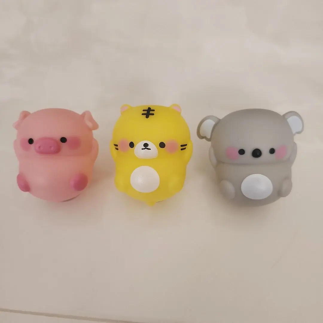 Thumbnail of Set of 3 animal suction cup figures