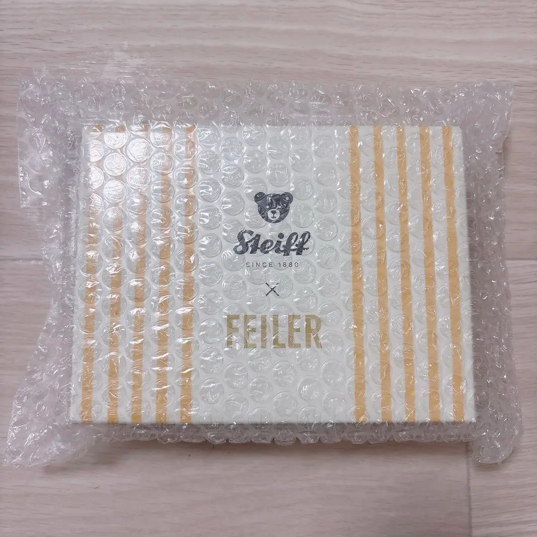新品未開封☆フェイラーとシュタイフコラボスペシャルセット☆ Steiff(シュタイフ)」と「FEILER(フェイラー)」の