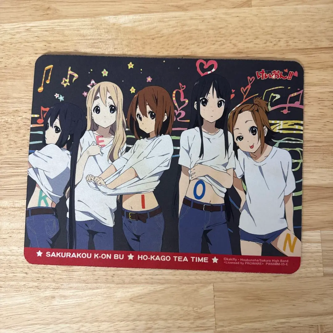 けいおん 放課後ティータイム マルチデスクマット 水着 集合B けいおん！ - 集合 マルチデスクマット ver.A | AMNIBUS(アムニバス)