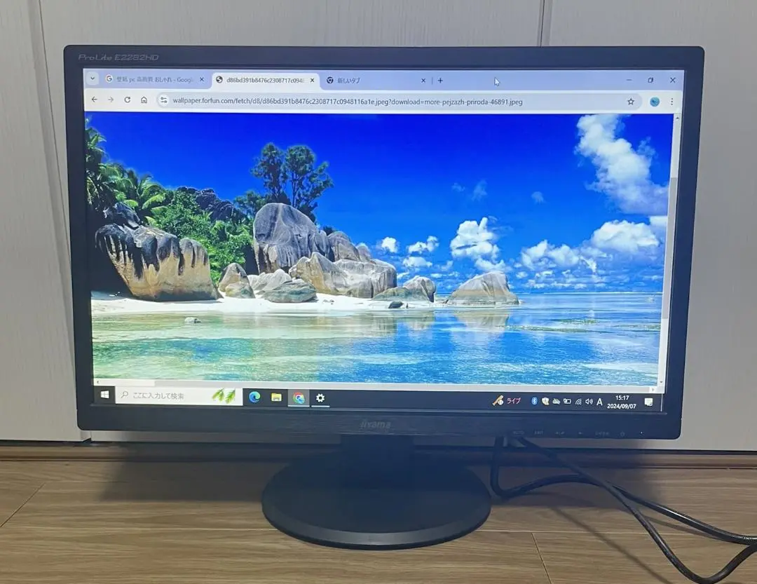 PC　モニター　iiyama　イーヤマ　ProLite E2282HD ProLite E2282HD-B1
