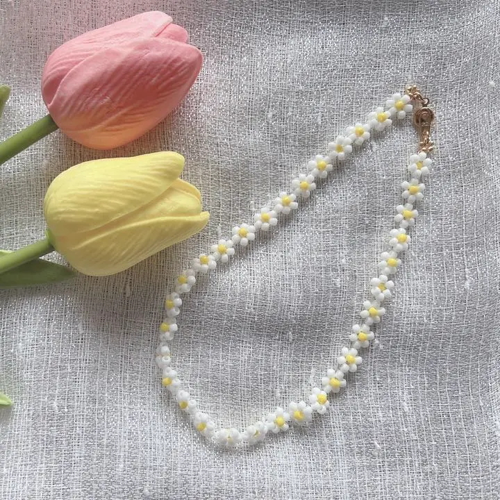 Thumbnail of Beaded necklace ❤︎