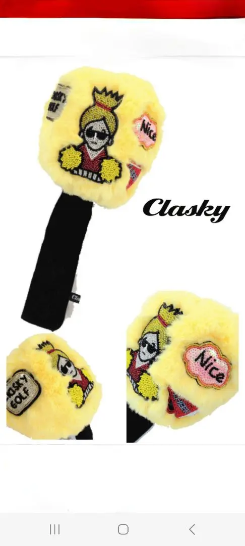 Clasky - 新品　ブラウン1点のみ　clasky クラスキー　ヘッドカバー　クラブカバー 2025年最新】Clasky ヘッドカバーの人気アイテム - メルカリ