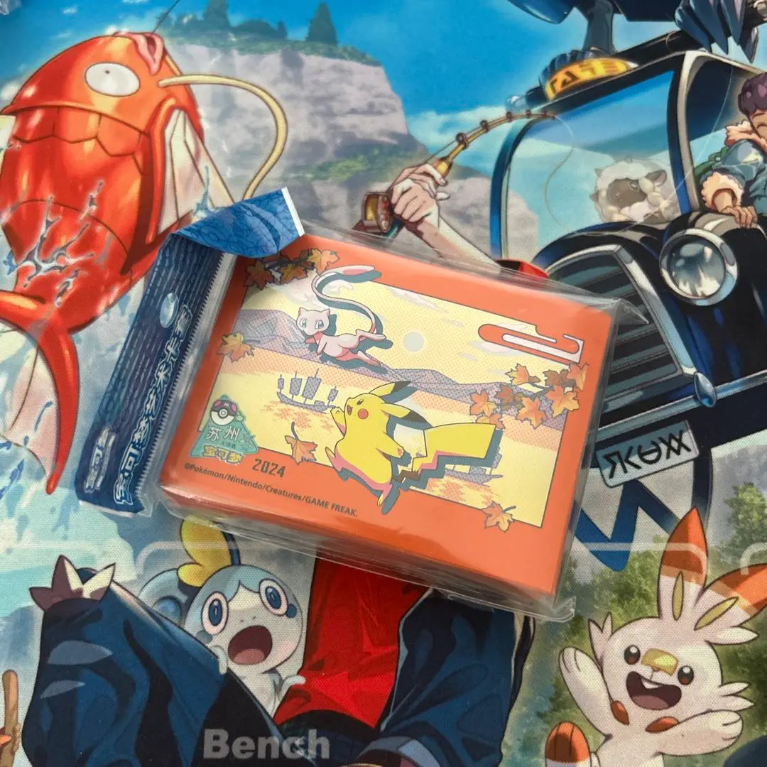 ポケモンカード　蘇州 中国限定　ピカチュウ&ミュウ ポケカスリープ3点セット ポケモンカード 中国大会限定 2024ポケモンマスターズ蘇州