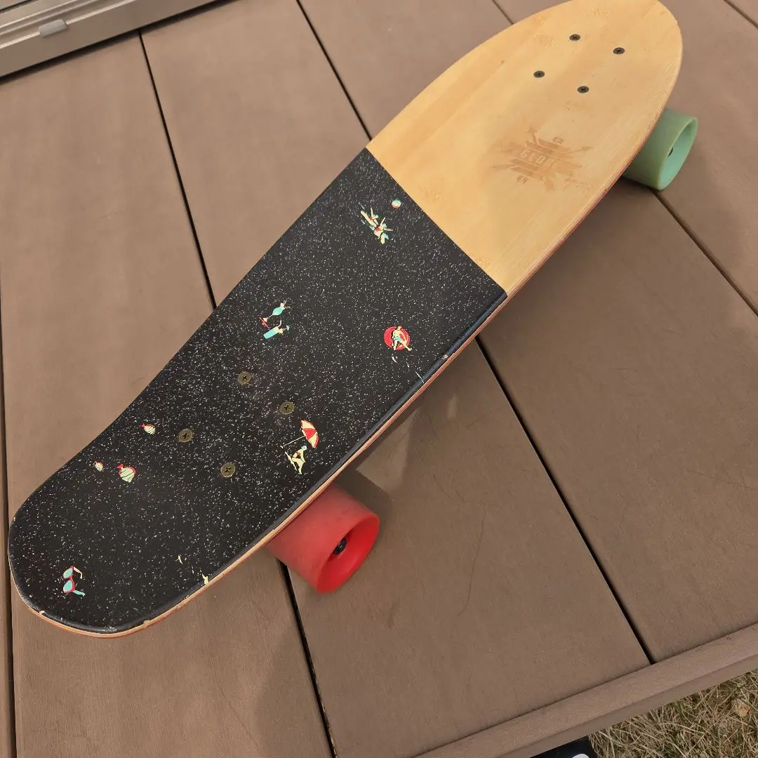 ミニクルーザー　スケボー　レオパード柄　GLOBE GLOBE グローブスケートボード コンプリート Big Blazer 32
