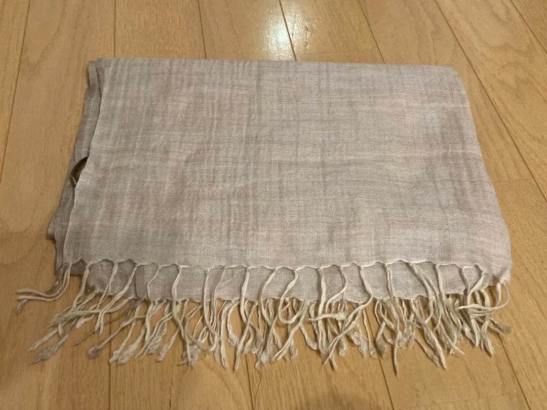 Thumbnail of ahujasons Beige Fringe Stole