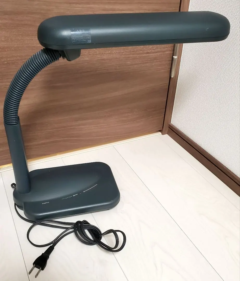 Thumbnail of Sanyo SANYO desk lamp fluorescent desk light stand light retro