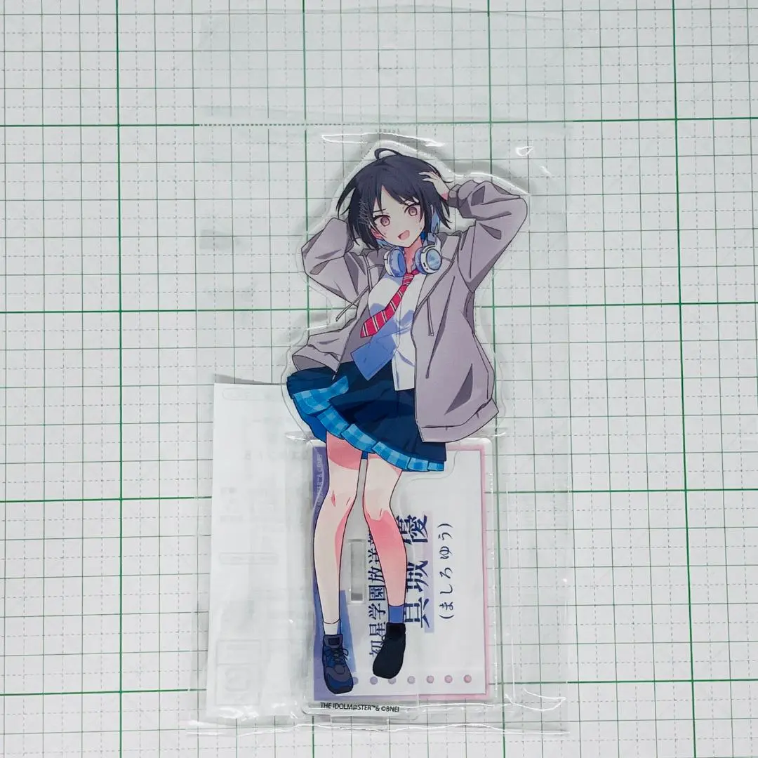 Thumbnail of Yu Mashiro Official Acrylic Stand B: Uniform, Gakuen Idolmaster, Hatsuboshi Gakuen Broadcasting Club