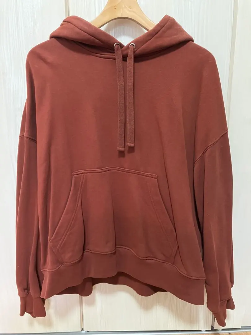 Thumbnail of H&M Oversized Brown Hoodie, Size L