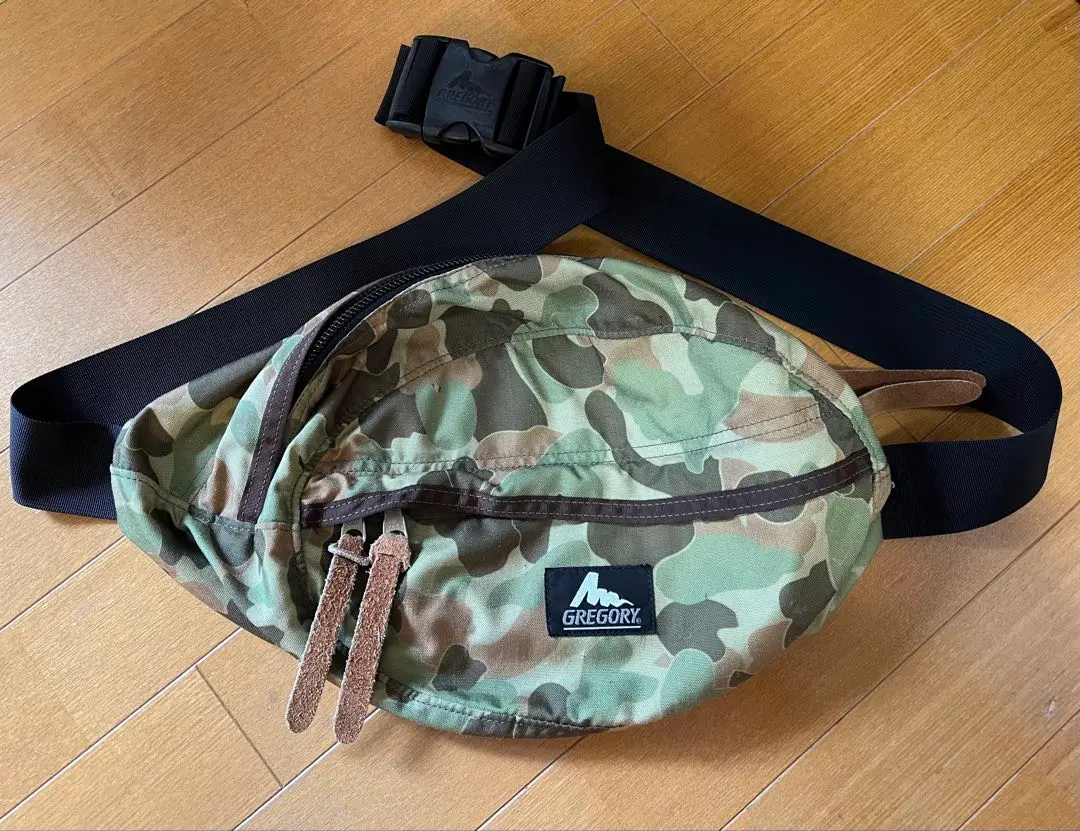 グレゴリー　ウエストポーチ　ボディバッグ　 ダックハントカモ　迷彩　XS 旧 グレゴリー ウエストポーチ ボディバッグ ダックハントカモ 迷彩