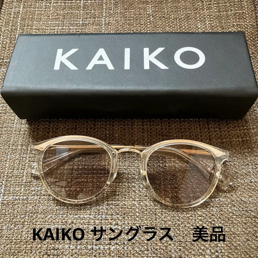 KAIKO サングラス KAIKO（カイコー）の「KAIKO SUN GLASS 4（サングラス）」 - WEAR