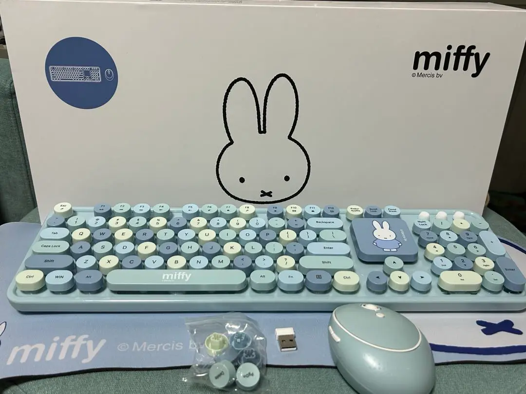 ミッフィー miffy メカニカルキーボードセット♡K10 ミッフィー miffy メカニカルキーボードセット♡K10オンライン