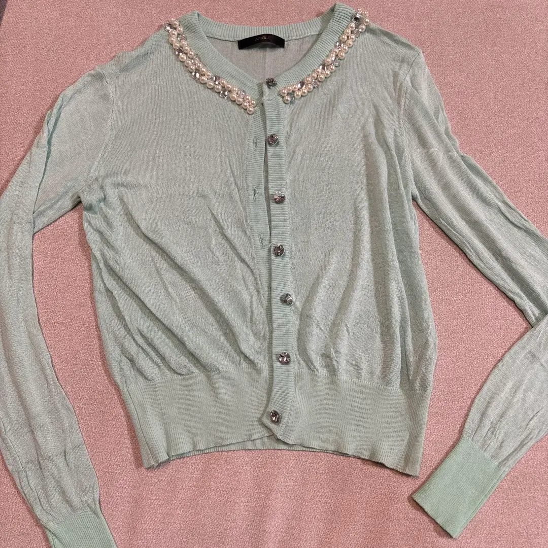 Thumbnail of ANGEL Mint Green Cardigan