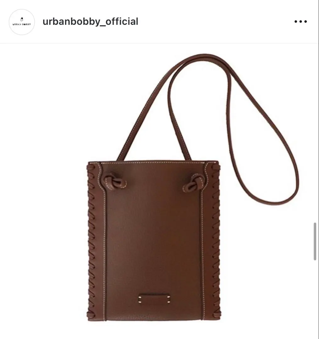 URBAN BOBBY アーバンボビー Anenue sac ショルダーバッグ Avenue sac SMALL/BLACK - URBAN BOBBY