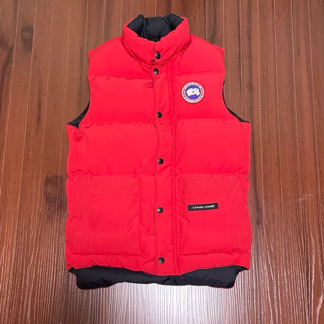 Thumbnail of Canada Goose down vest, red
