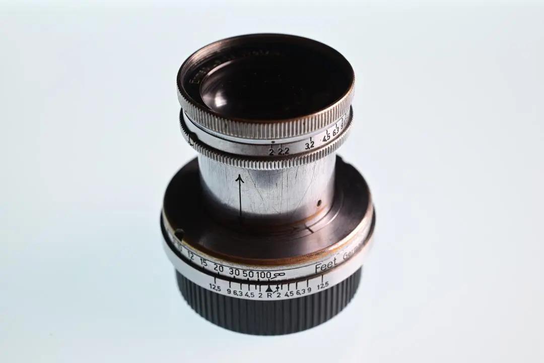 良品 ライカ ズマール 5cm F2 summar Lマウント Leica
