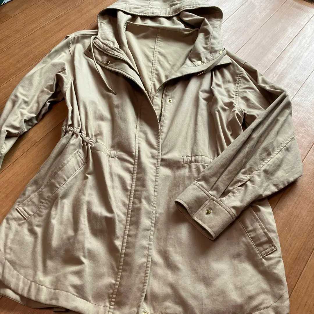 Thumbnail of Global Works Beige Jacket with Hood, Size M