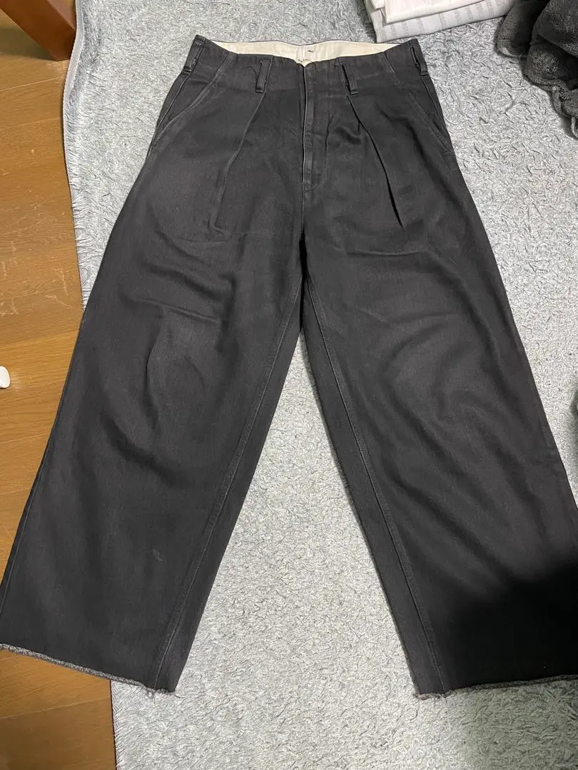 Saby (サバイ) デニムスラックス インディゴ saby/サバイ】KAMATA DENIM TROUSERS TYPE02（デニムパンツ