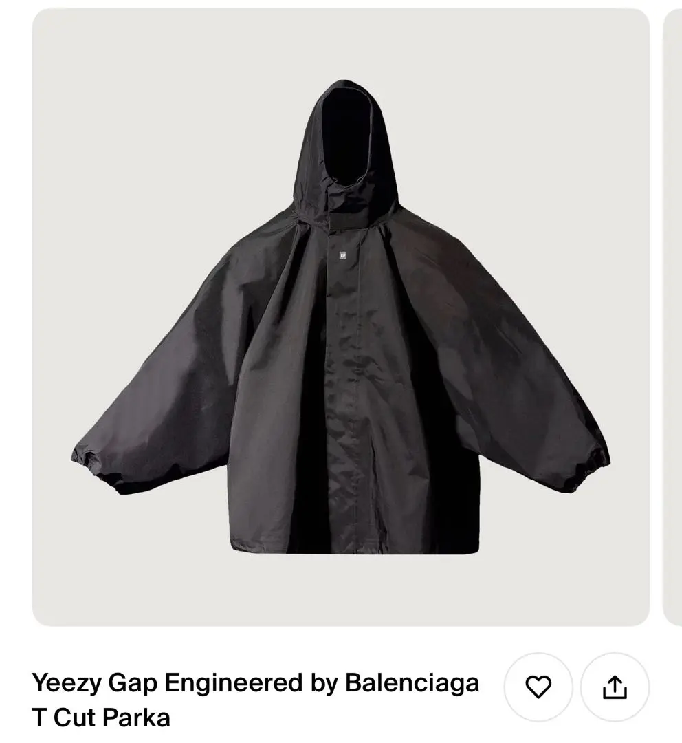 BALENCIAGA★バックロゴ オーバーサイズ レインコート BALENCIAGA☆バックロゴ オーバーサイズ レインコート