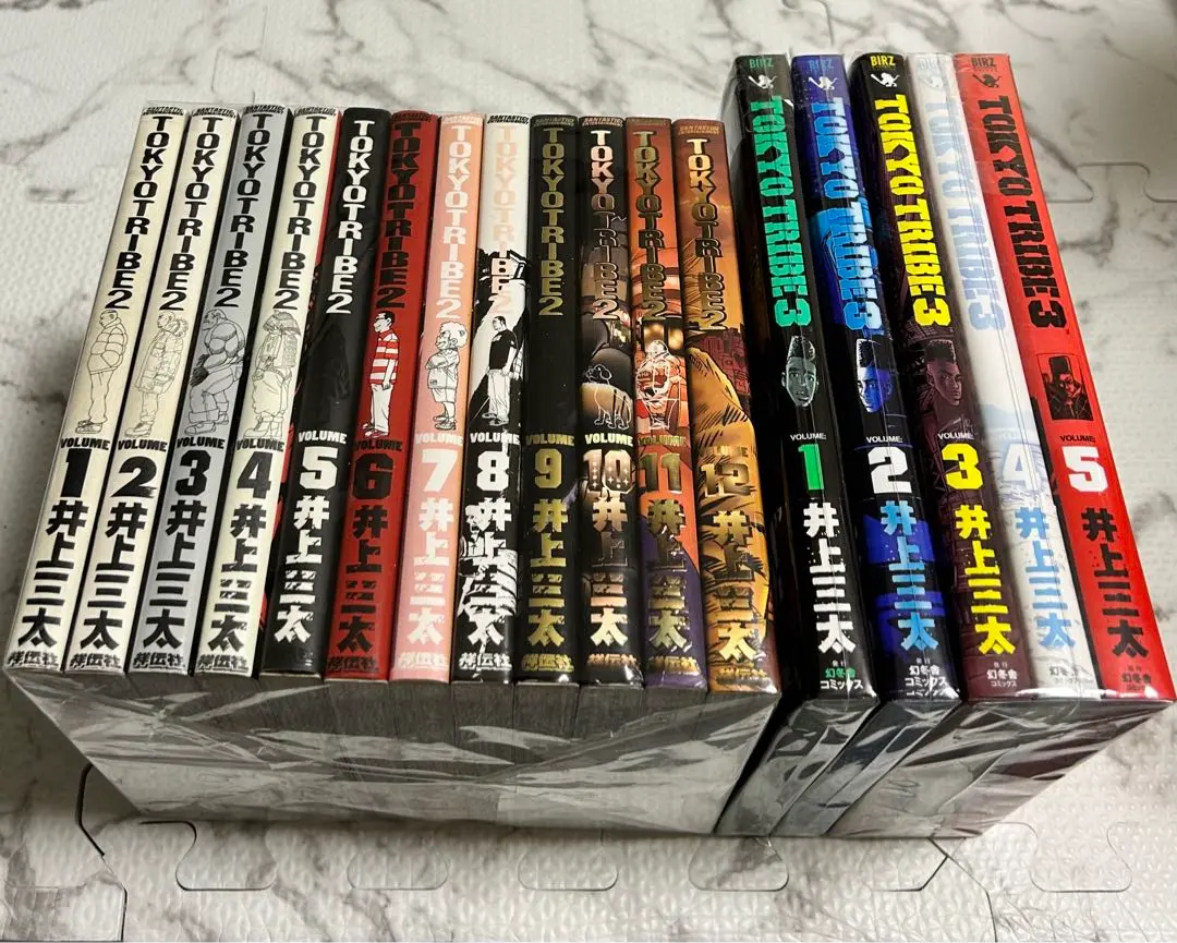 値下げ中　TOKYO TRIBE 全巻セット + DVD TOKYO TRIBE 2 DVD全巻セット 全6巻 レンタル版全巻 - メルカリ