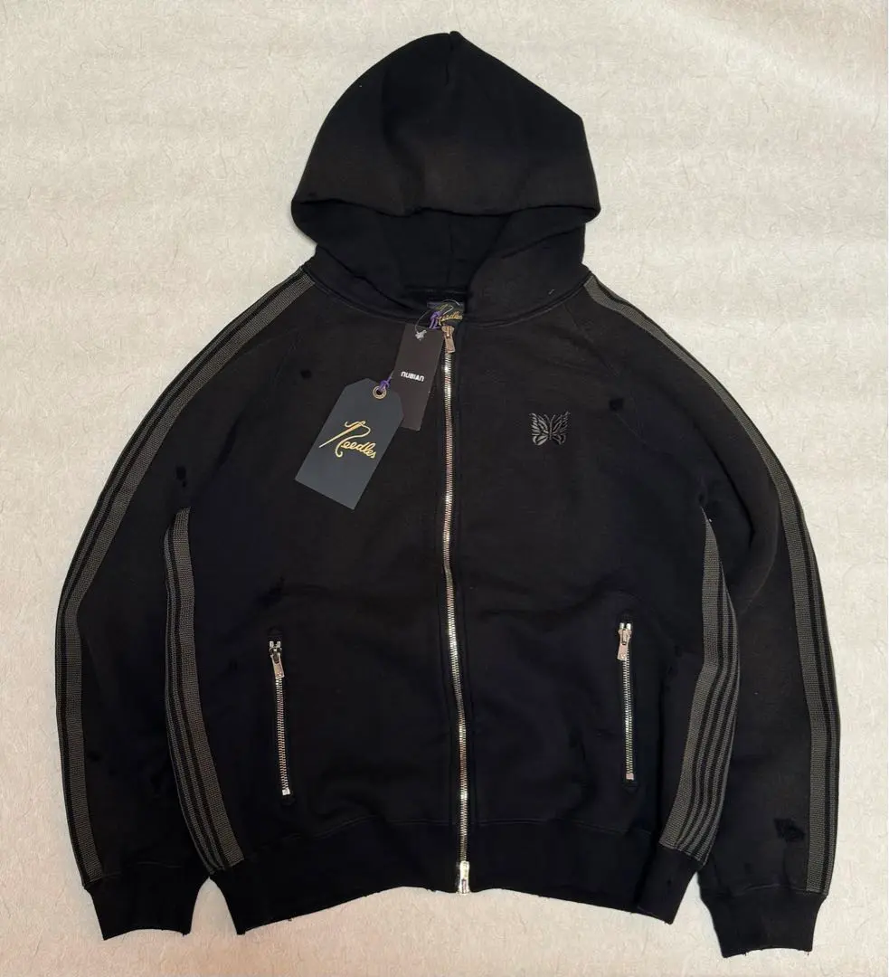 Thumbnail of Needles nubian ZIPPED TRACK HOODY