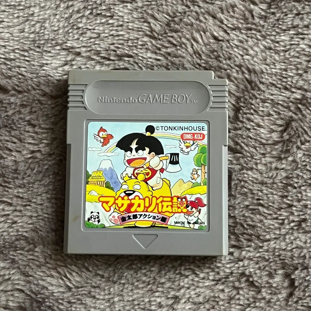 ゲームボーイソフト　マサカリ伝説　金太郎アクション編 Amazon | マサカリ伝説 金太郎アクション編 | ゲームソフト