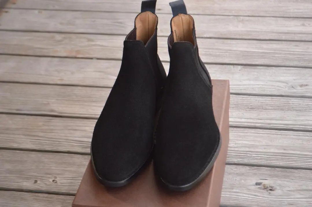 ❤良品❤クロケットアンドジョーンズ Chelsea 7937 UK12 ブラック クロケット＆ジョーンズ チェルシー 19|CHELSEA 19 BLACK