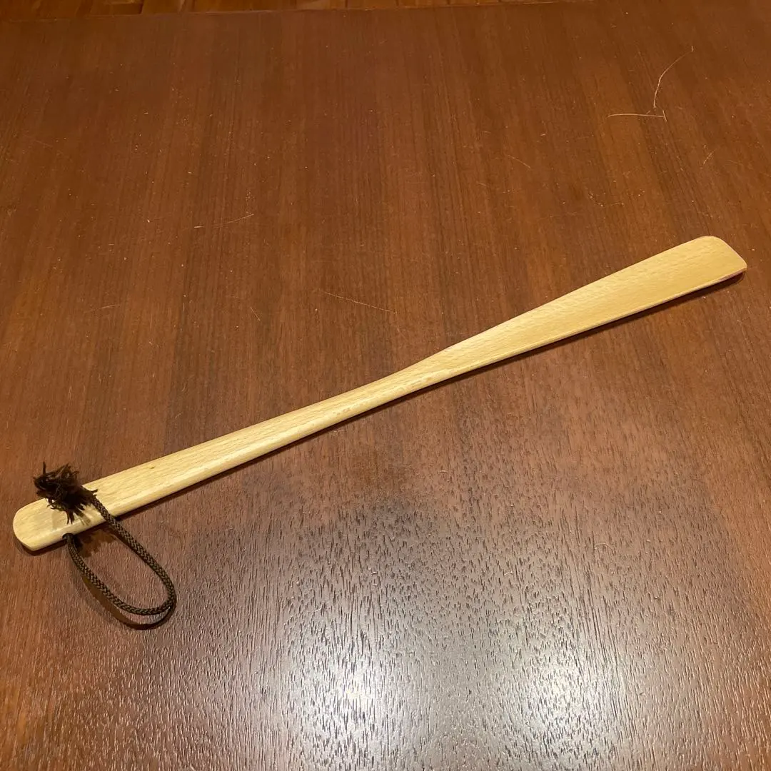 無印良品 鞋拔 木製 的縮圖
