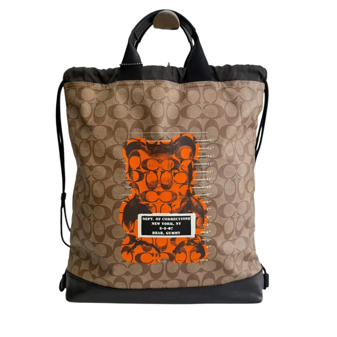 COACH　コーチ　ガミーベア　レイブ　くま　レア　オレンジ　コインケース　丸 COACH コーチ ガミーベア レイブ くま レア オレンジ コイン