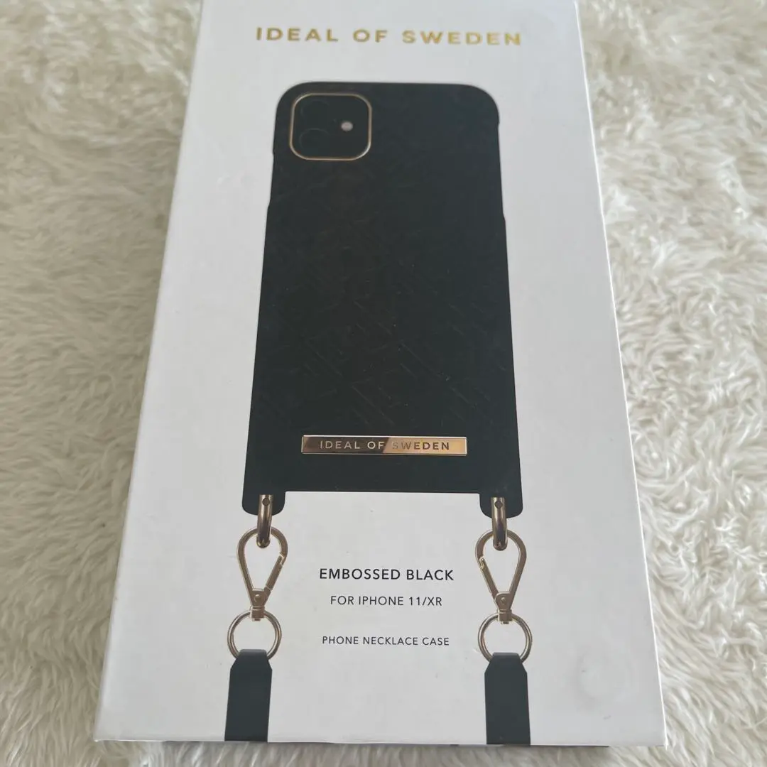 iDEAL OF SWEDEN iPhone ストラップケース ブラック 2025年最新】ideal of sweden ストラップの人気アイテム - メルカリ