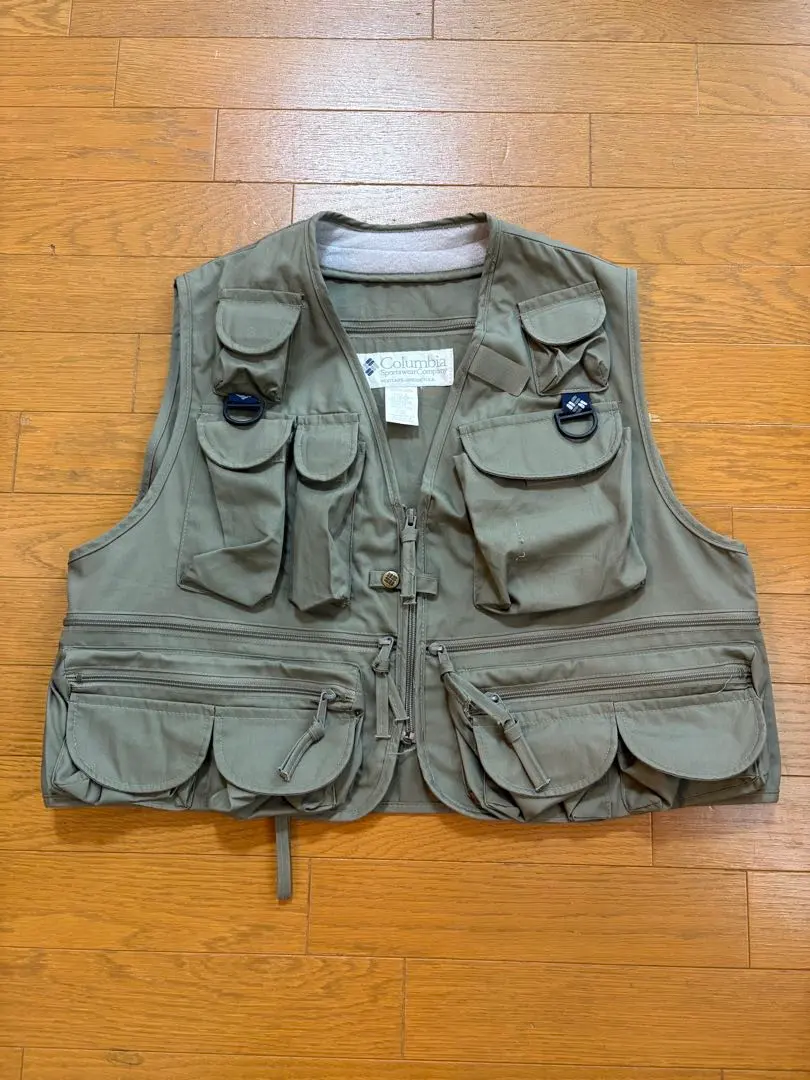 90年代 Columbia 哥倫比亞 PFG 釣魚背心 L 尺寸 的縮圖