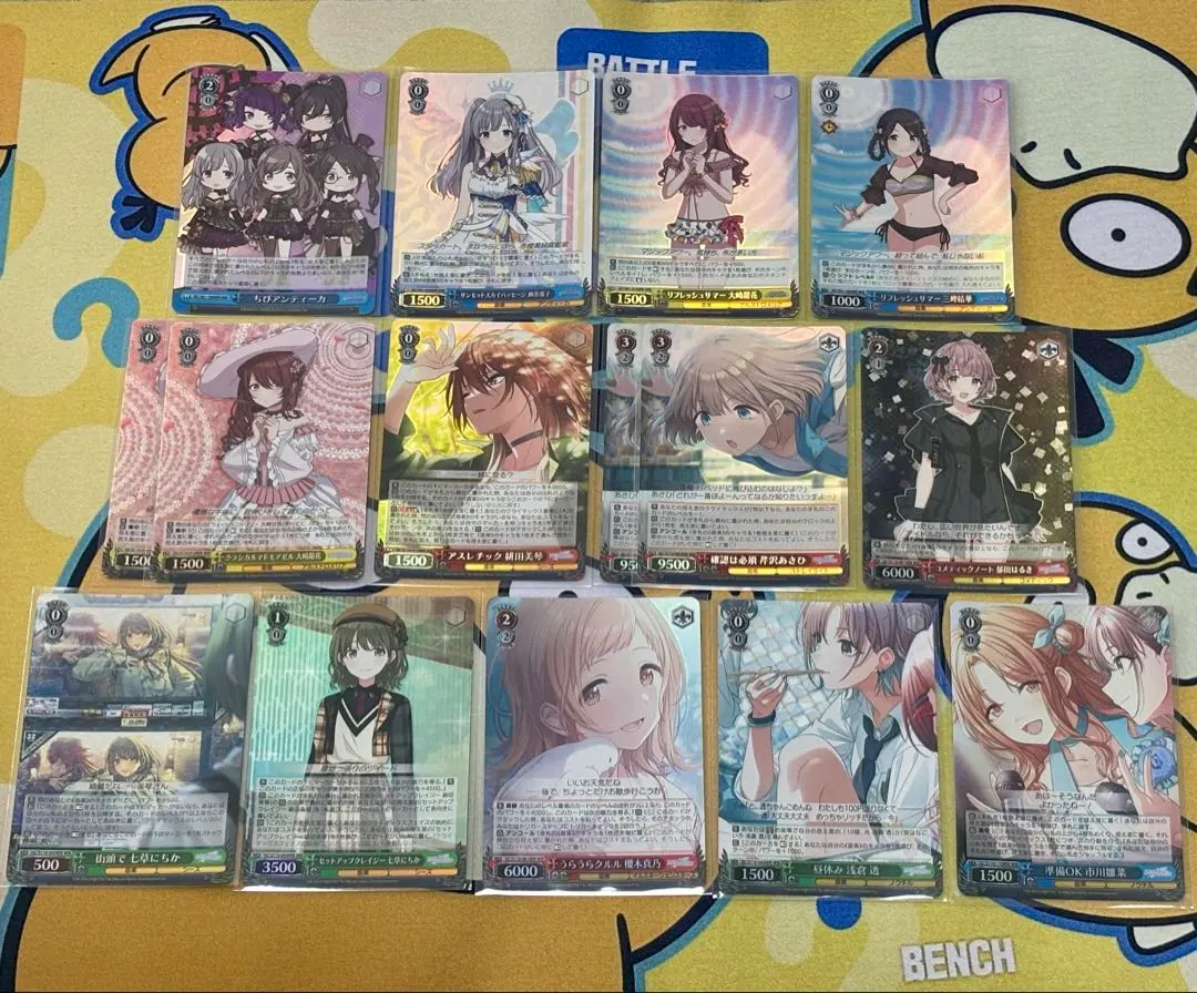 Thumbnail of [Weiss] Idolmaster Shiny Colors WIR 15 cards lot