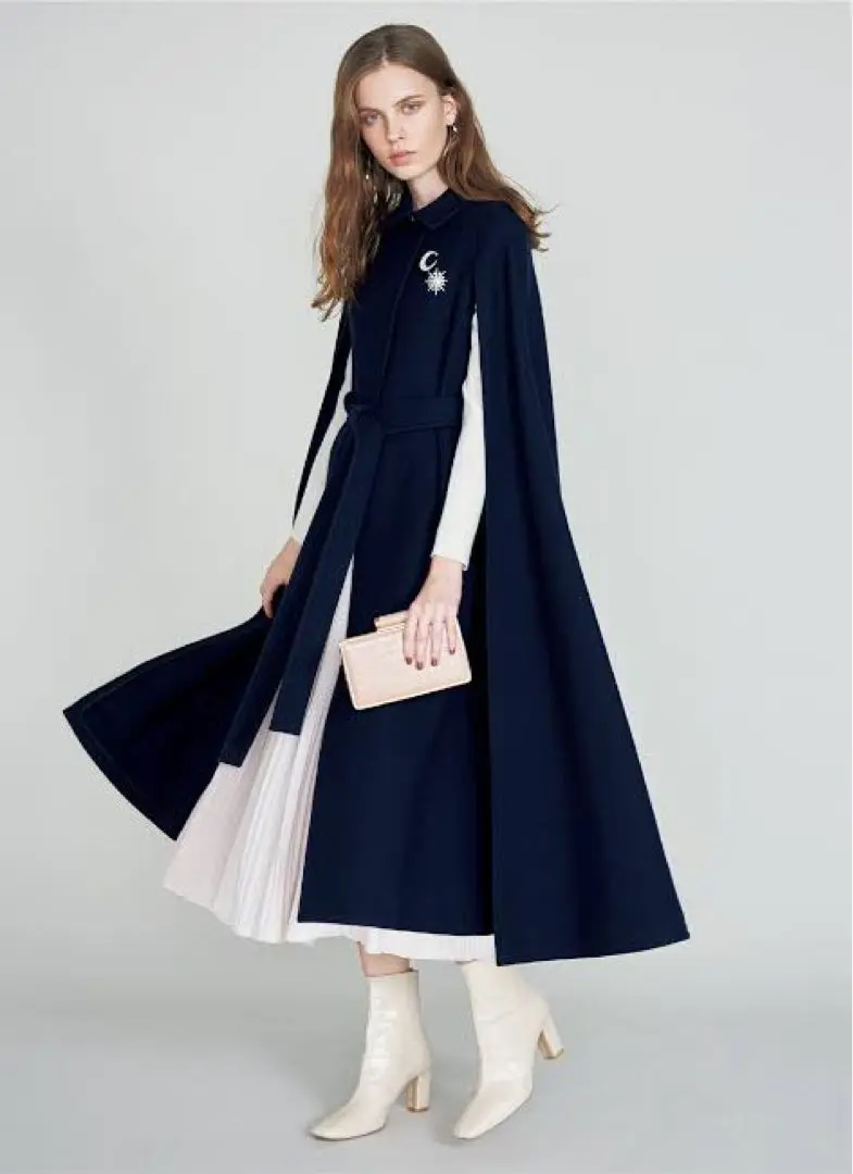 セルフォード ファーポケットリバーケープジャケット黒ポンチョマントコート23AW 2025年最新】セルフォード コート マントの人気アイテム - メルカリ