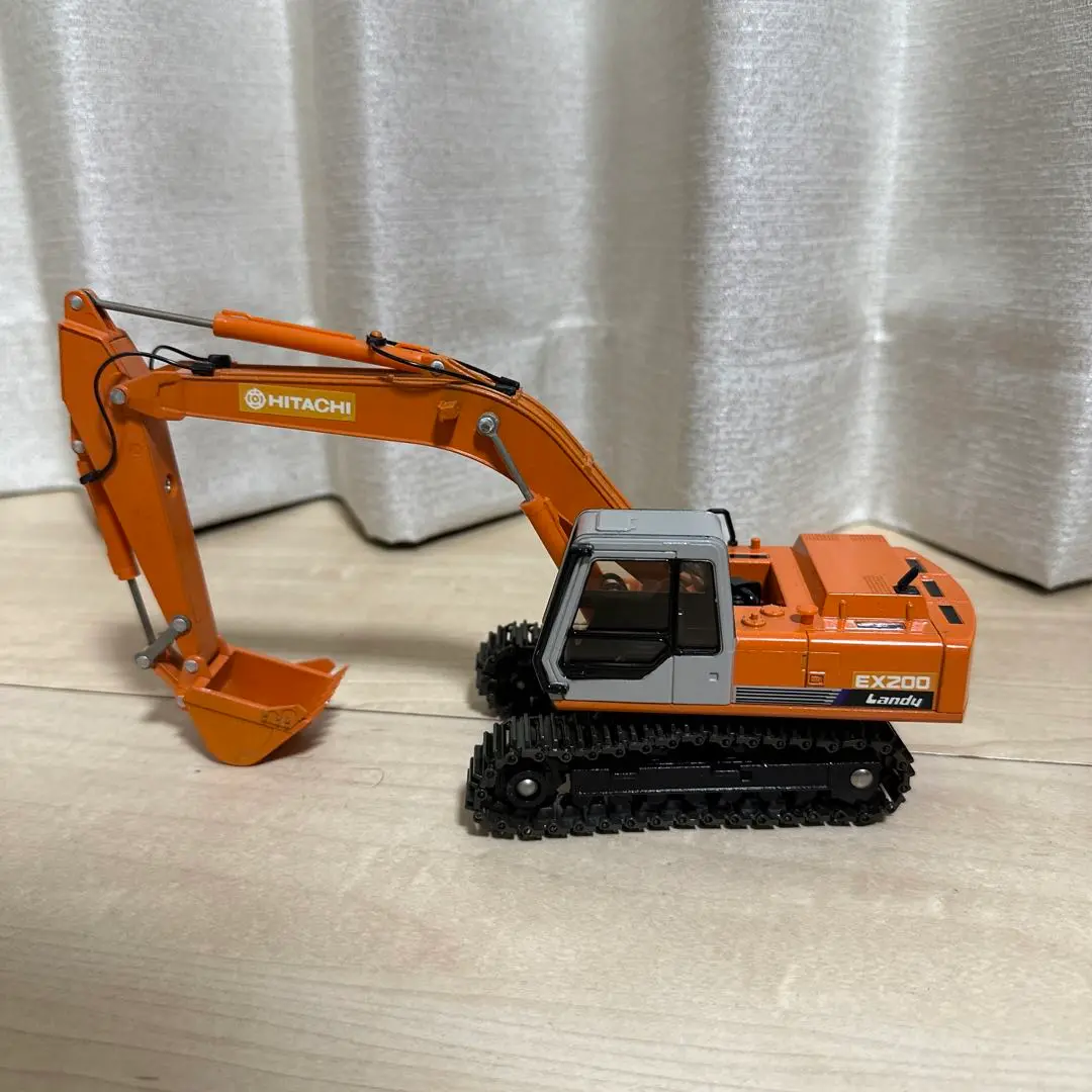 公式の 新品】レア HITACHI 建機SuperEX200 油圧ショベル 1/40