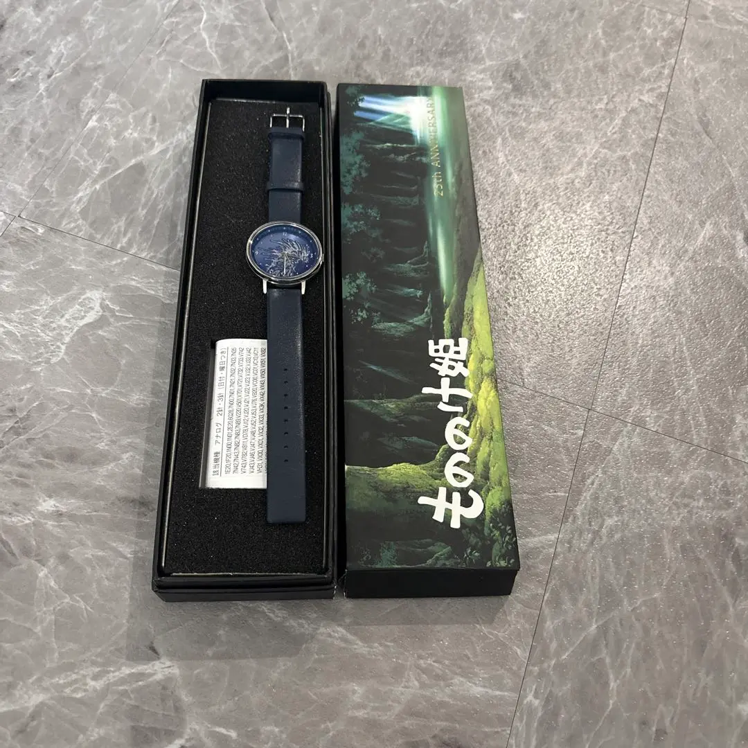 sk もののけ姫　アシタカ　腕時計　不動　ケース汚れあり　中古品　使用感有り 美品】限定 入手困難 もののけ姫 × アシタカ ジブリ 腕時計 ユニ