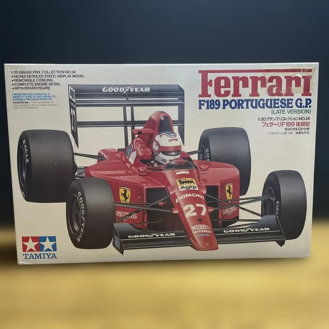 タミヤ 1/20 フェラーリF189 前期・後期型セット Amazon | タミヤ 1/20 グランプリコレクションシリーズ No.24