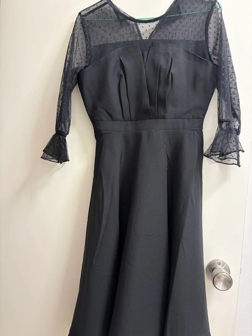 Thumbnail of Black see-through dress