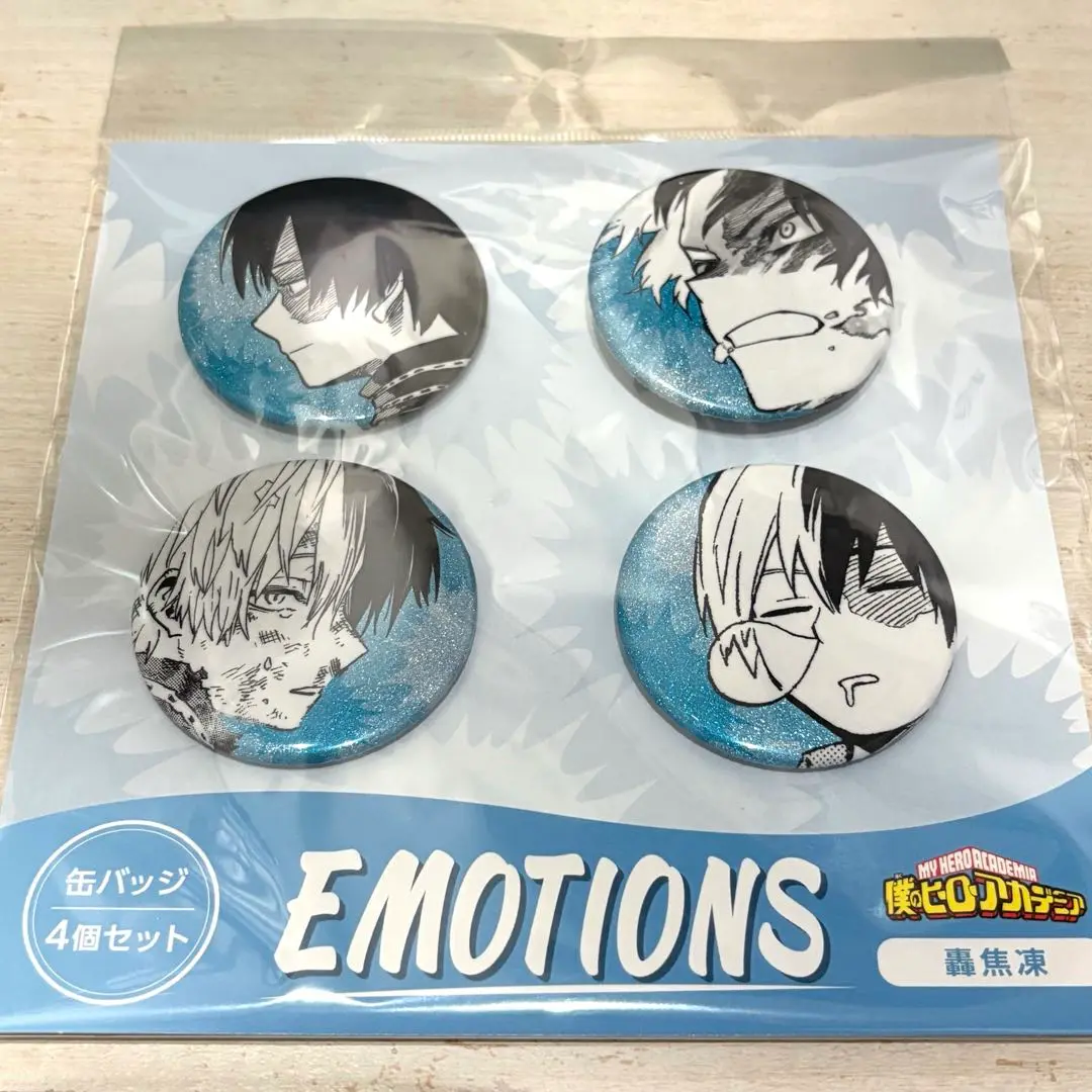 轟焦凍 emotions 缶バッジ 10セット 2025年最新】轟焦凍 缶バッジ emotionsの人気アイテム - メルカリ