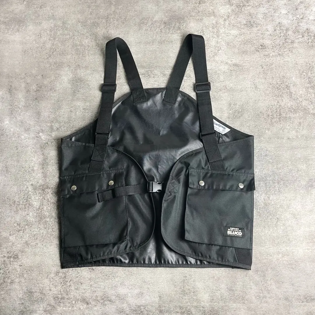限定アイテム　ブルコ　BLUCO レザーベスト　グレー　新品　タグ付き 限定アイテム ブルコ BLUCO レザーベスト グレー 新品 タグ付き