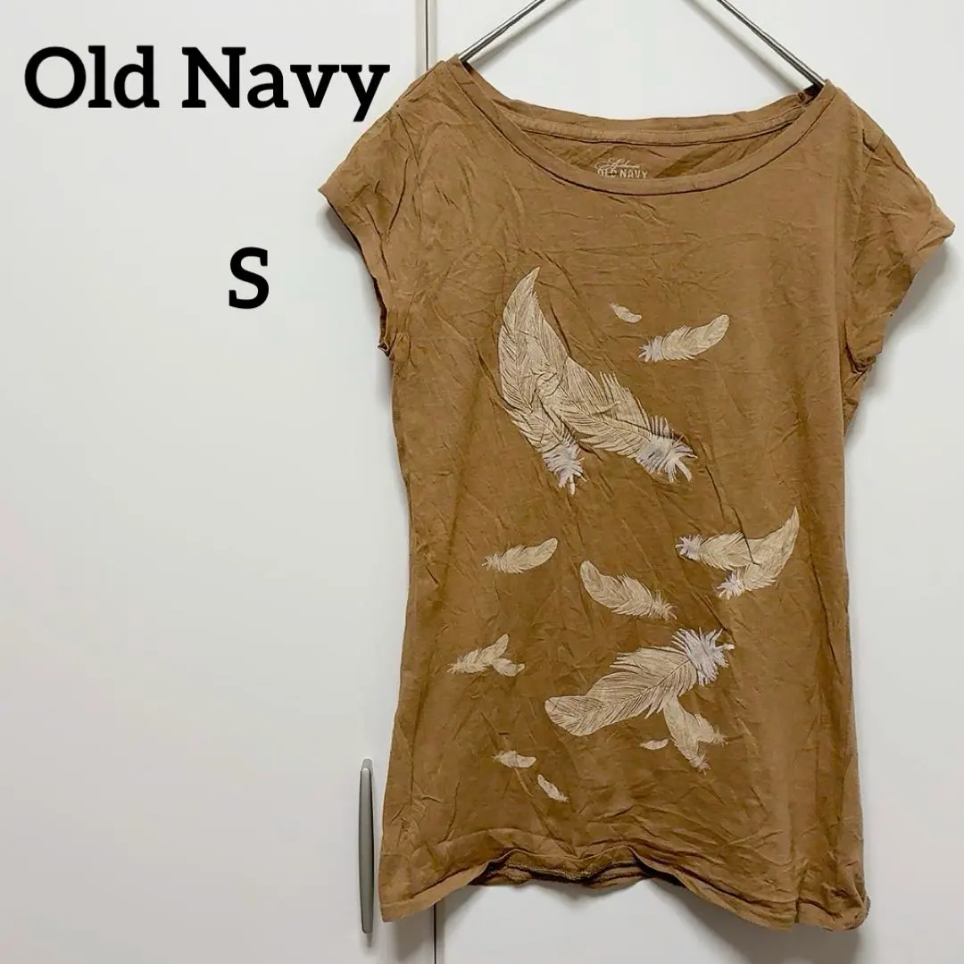 Thumbnail of Old Navy Feather Print T-Shirt 【S】