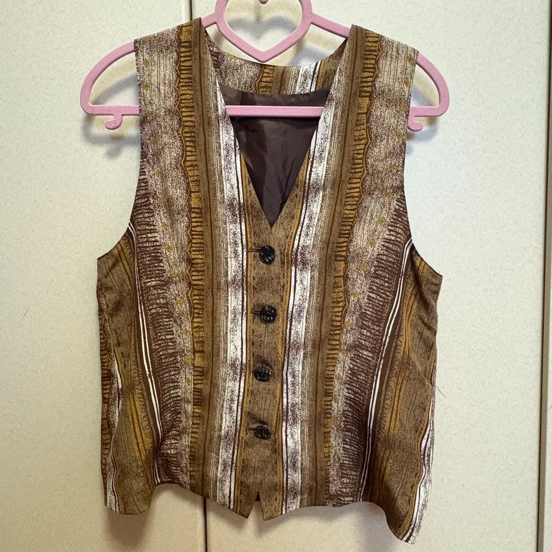 Thumbnail of VARENTS・BIS Brown Sleeveless Vest