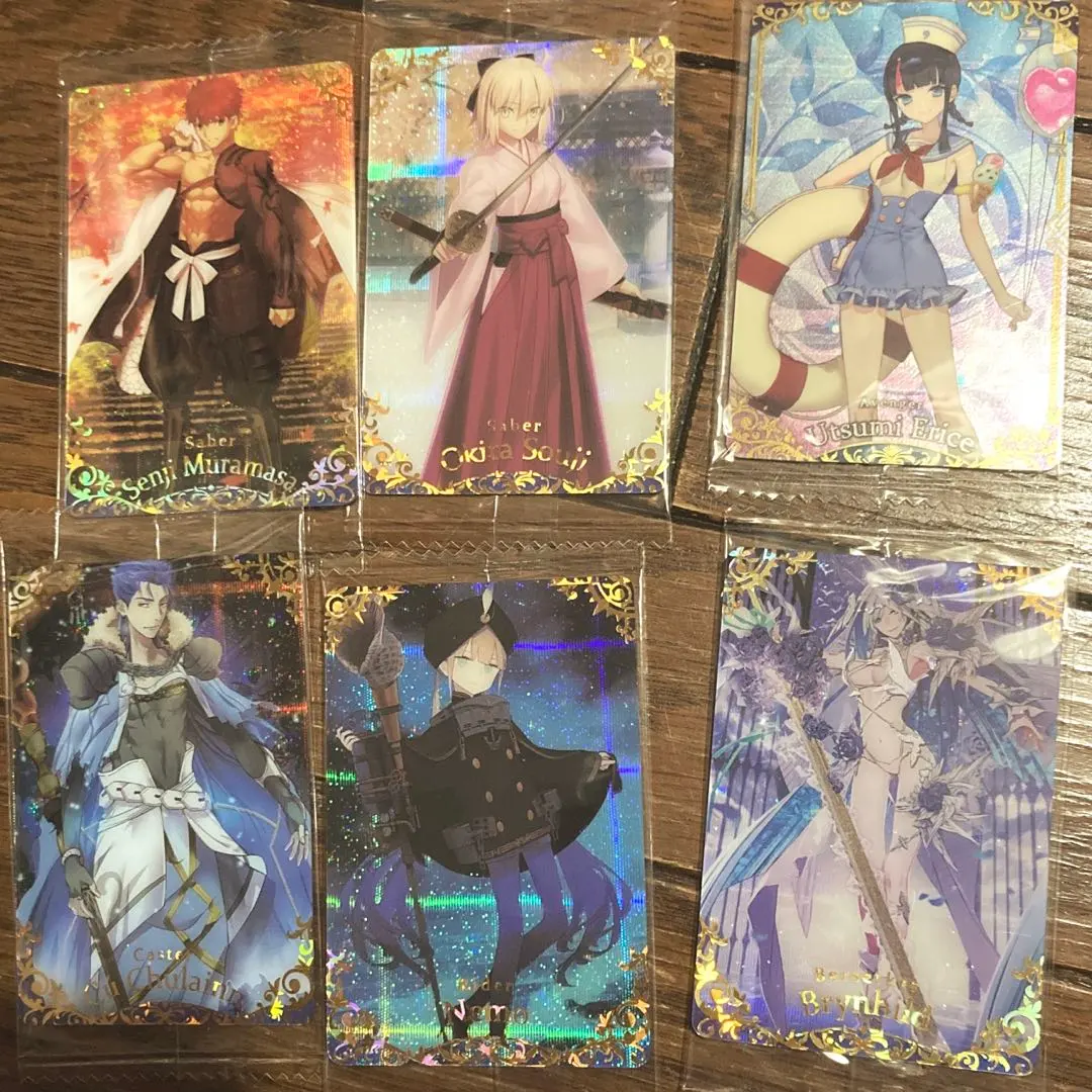 Thumbnail of FGO Wafer Special Edition: Muramasa, Okita Souji, Utsumi Erice, Nemo, Cu Chulainn