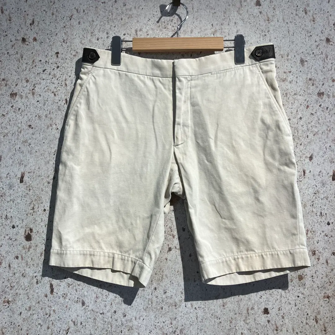HERMÉS グレー ショートパンツ L エルメス ハーフパンツ runH