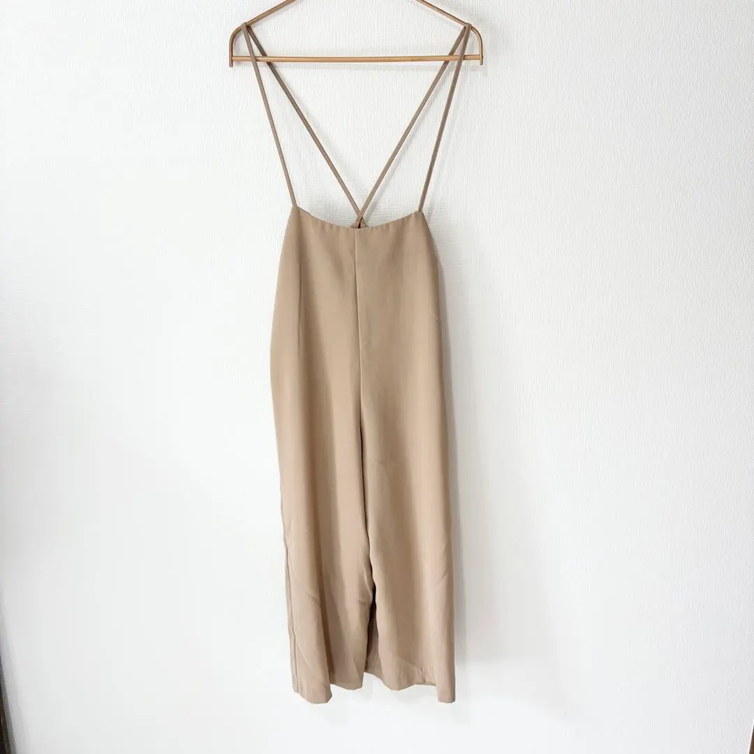 Thumbnail of GU GU Salopette Wide Pants Beige XS