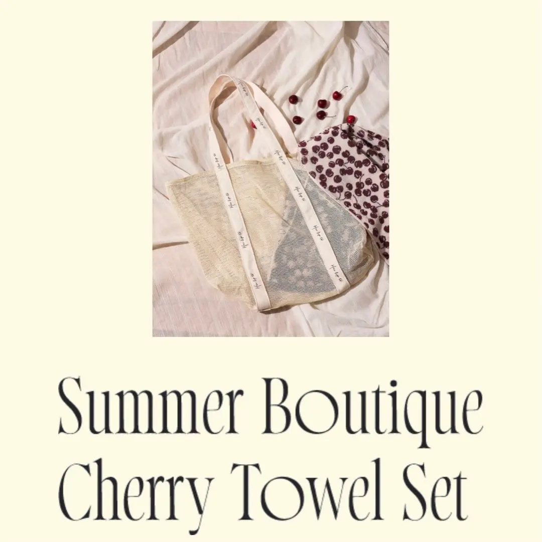 【おまけ付き♡】Herlipto ノベルティ Cherry Towel Set おまけ付き♡】Herlipto ノベルティ Cherry Towel Set - メルカリ