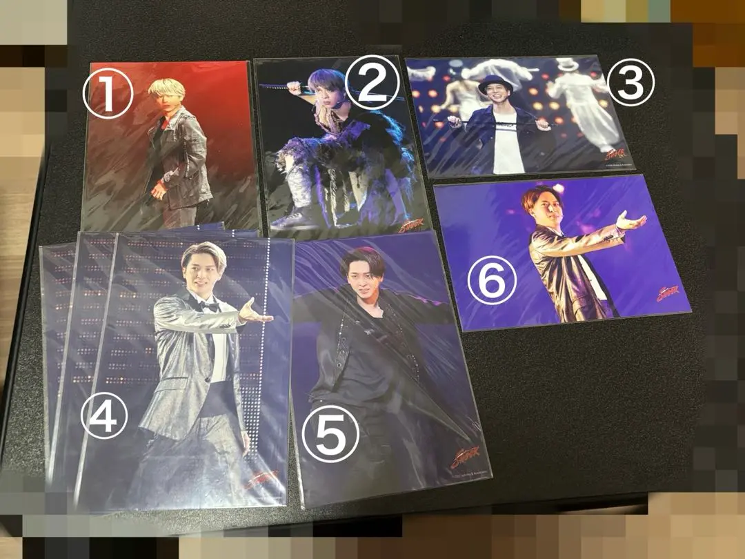 Thumbnail of No instant purchase! Takuto Teranishi stage photo 8-piece set