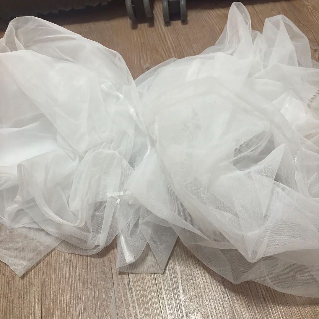 Thumbnail of Tulle, Large Size, White, Organza, for Decoration, Birthday, Wedding, Photography, Backdrop, "Oshi" Activities