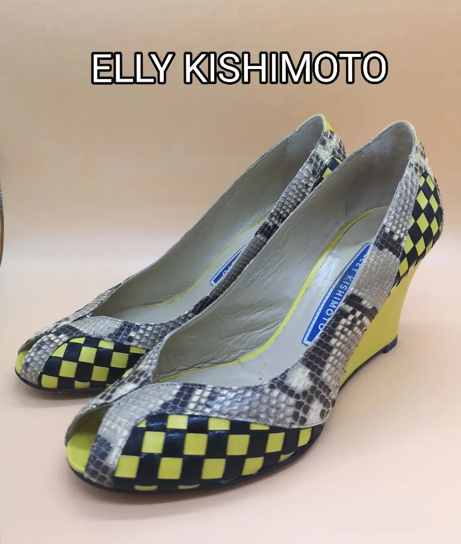 イーリーキシモトELEYKISHIMOTO黒パンプス美品 2025年最新】ELEY KISHIMOTO パンプスの人気アイテム - メルカリ